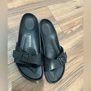 Birkenstock Madrid Essentials Black Sandals